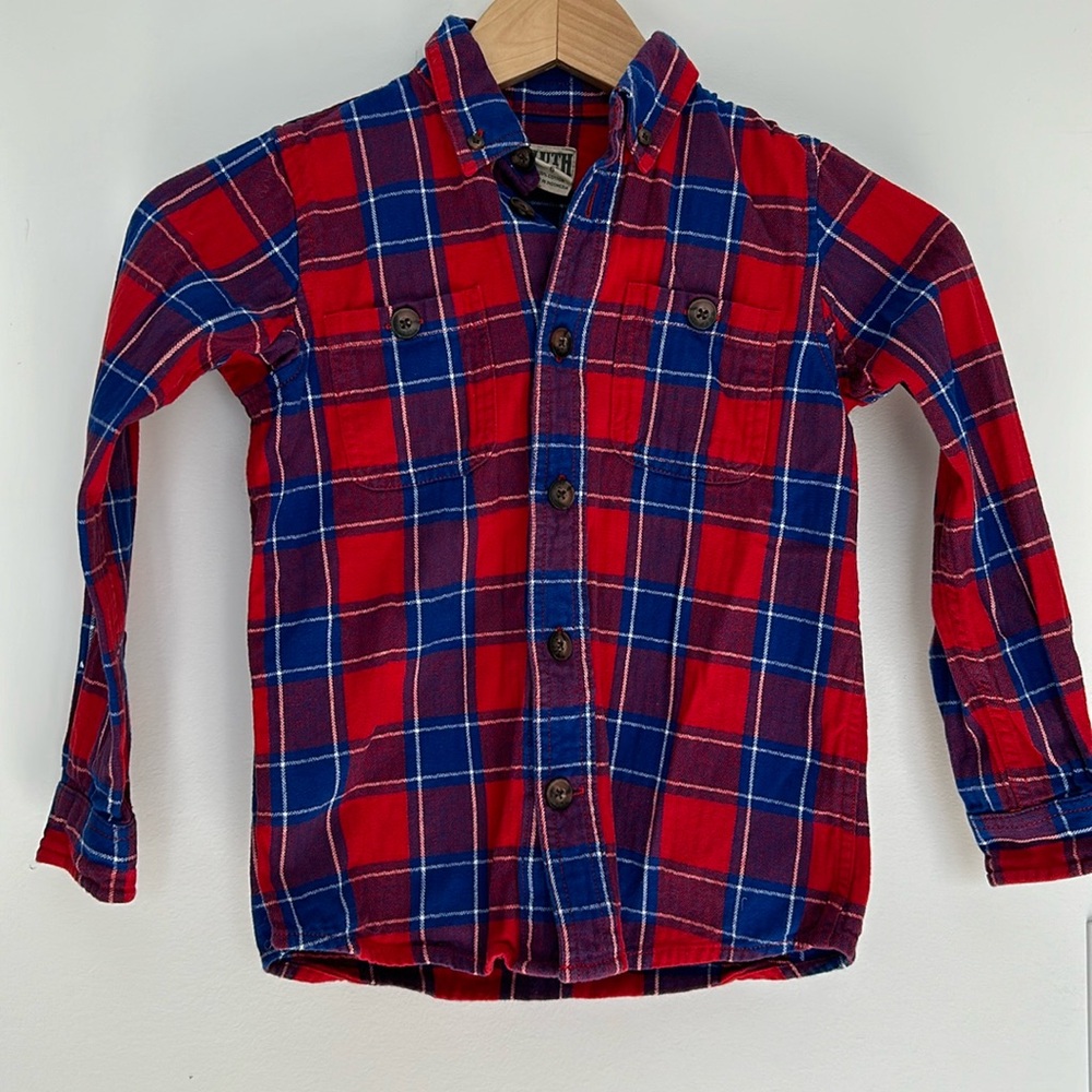 Duluth Trading plaid work shirt